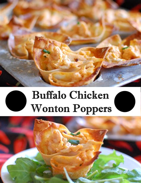 Ground chicken breast is mixed with delicious flavorings then easily transformed into. A Sprinkle of This and That: Buffalo Chicken Wonton Poppers