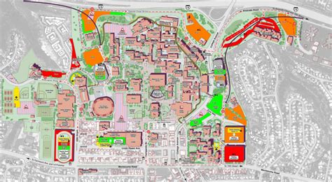 Sdsu Campus Map Printable