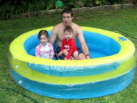 Baby Wightie Backyard Pool Fun
