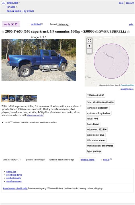 At $50,000, Is this 2006 Ford F650 Super Duty Diesel a Perfectly