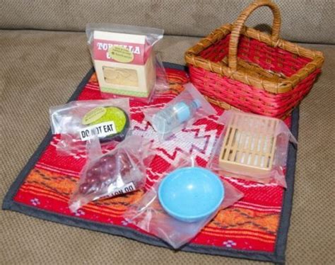 American Girl Doll Of Year 2013 Saiges Picnic Set New Sealed In Box Retired American Girl