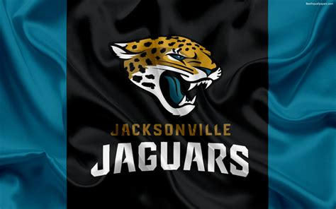 Download Wallpapers Jacksonville Jaguars American Football Logo