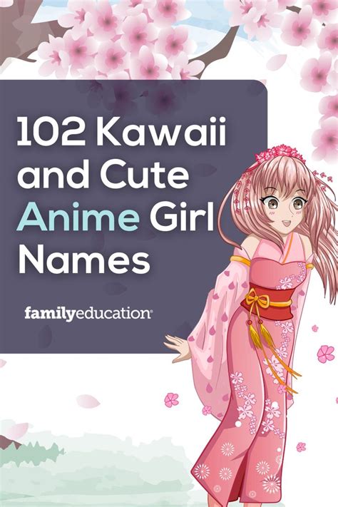 102 Kawaii And Cute Anime Girl Names With Meanings Japanese Names