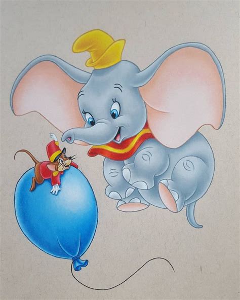 Dumbo Disneyartfeed Disneyfeatureart Artedisney Disneyartfeatures