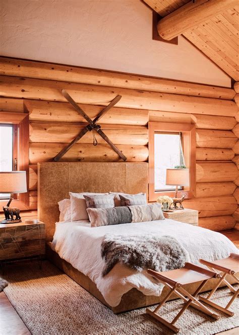 If Our Home Looked Like This Cozy Log Cabin Wed Never Leave