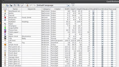 Just click on the color you like to display this informations. Sweet Home 3D - Furniture Library Editor - YouTube