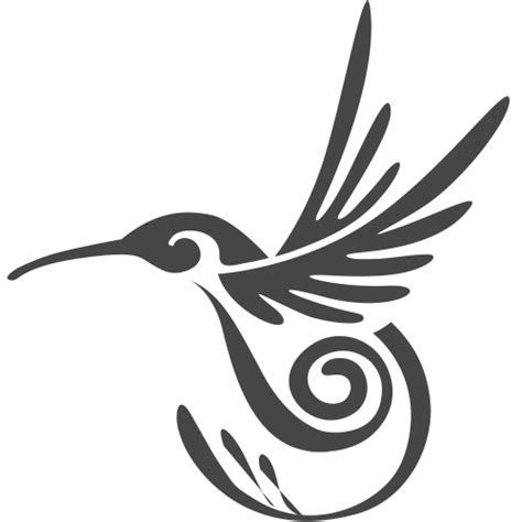 Hummingbird Stencil Printable