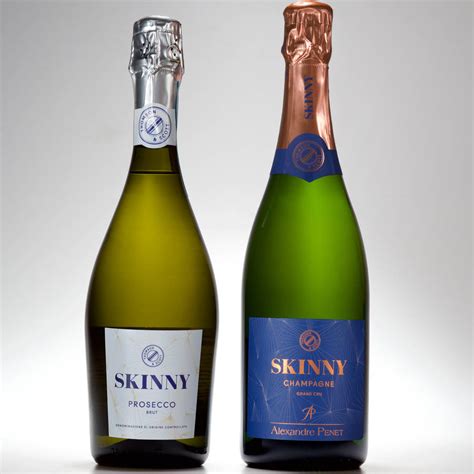 Skinny Prosecco And Champagne Duo Pack By Thomson And Scott