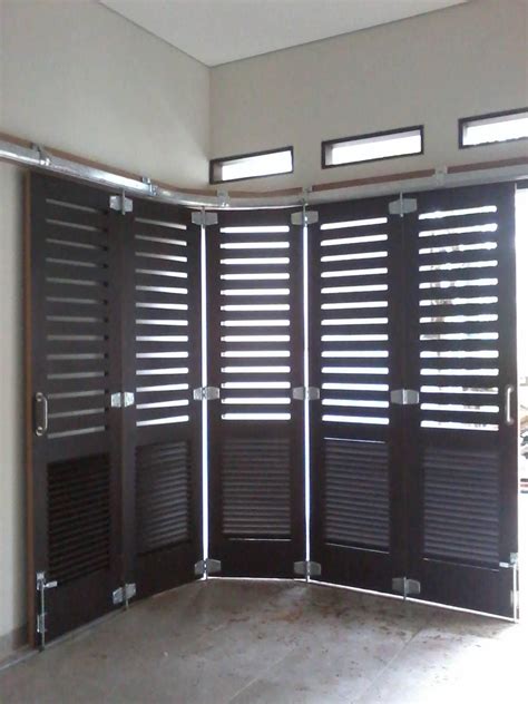 Gembok pintu pagar garasi ats 40mm pendek original. REL PINTU GARASI KENS: UKURAN DAUN PINTU SISTEM TIKUNG