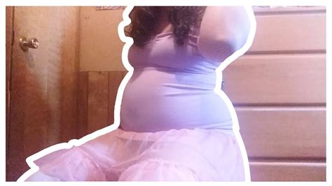 Chubby Girl Belly Play In Cute Outfit Youtube