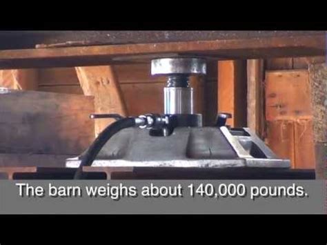 Oh, you mean the elevator. *elevator — американский вариант слова lift. King timber frame Barn Lift & Repair - PART ONE OF THREE ...