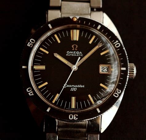 Upon A Time — Vintage Omega Seamaster 120 Diver In Stainless Omega