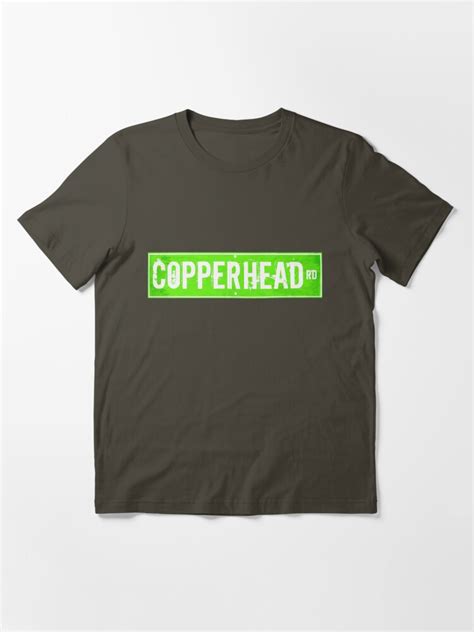 Copperhead Road T Shirt By Squarebubble Redbubble