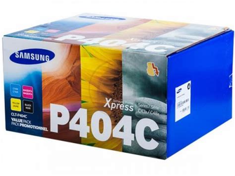 Pack De 4 Toners Originaux Pour Imprimante Samsung Xpress Sl C480w