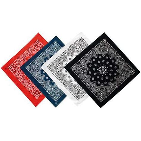 (see ref 1, page 5 and 34). Classic Bandana Colors | Bandana colors, Bandana, Paisley