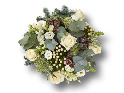 Deluxe White Christmas Bouquet Lidl — Great Britain Specials Archive
