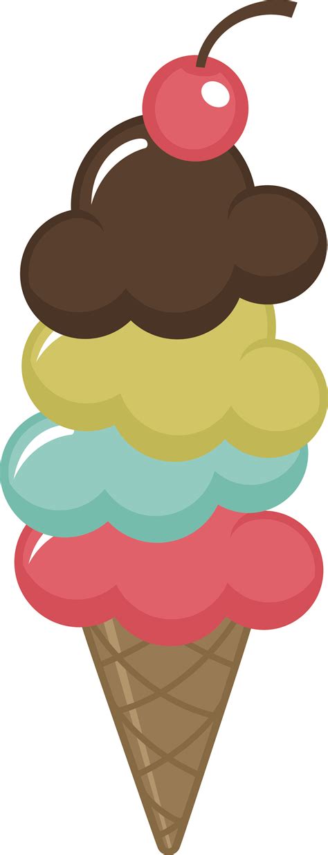 Ice Cream Cone Clip Art Summer Clipart Pinterest