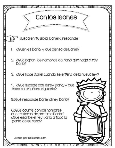 Daniel De Los Tales Lecciones De La Escuela Dominical Biblia Para