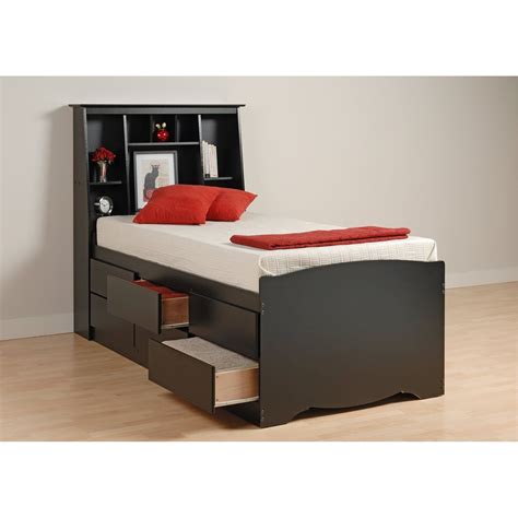 Twin Xl Bed Frame With Storage Lalocositas