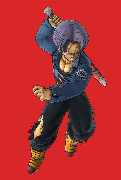 Having his mother and grandfather as scientists, he became very intelligent at science. Future Trunks (Dragon Ball FighterZ)