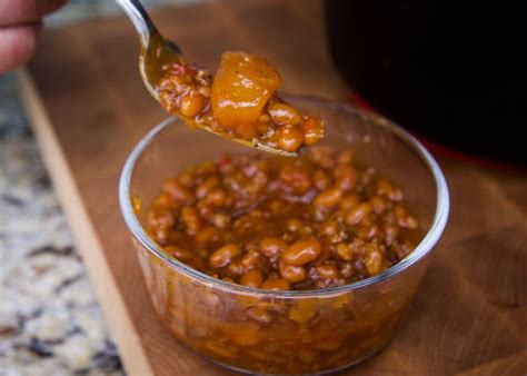 Apple Pie Baked Beans Howtobbqright