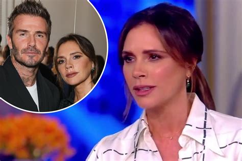 Victoria Beckham Gushes Over Inspirational Husband David As She Jokes About Sex Life After 20