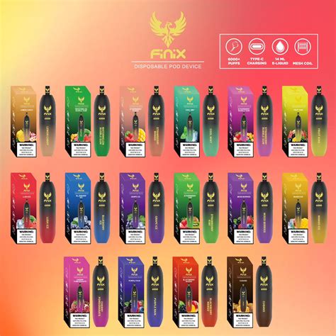 Finix 6000 Puffs Disposable Vape In UAE » Best Vape City UAE