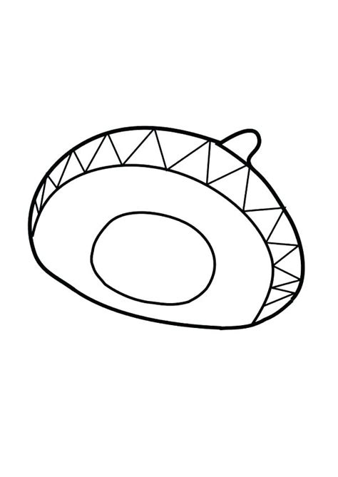 Colouring pages on specific themes. Mexican Sombrero Coloring Page at GetColorings.com | Free ...
