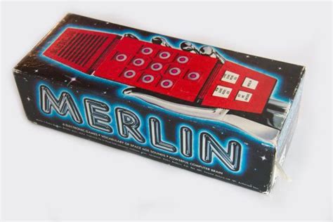 Vintage Merlin Hand Held Electronic Game Vintage Games Etsy