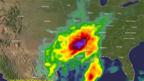 Nasas Global Precipitation Measurement Satellite Measures Southern