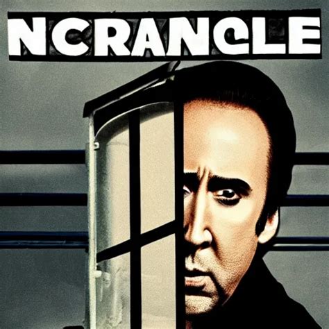 Nicolas Cage In A Cage Propaganda Poster Stable Diffusion Openart