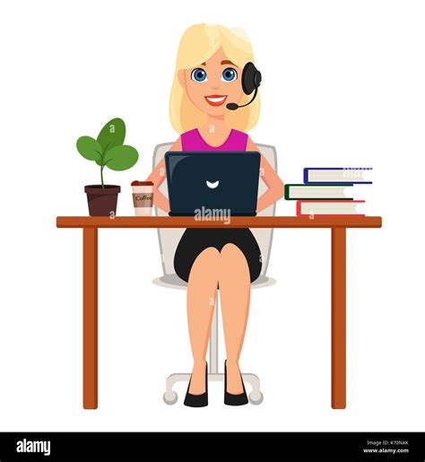Mujer De Negocios Trabajando En El Portátil En Su Escritorio De Oficina