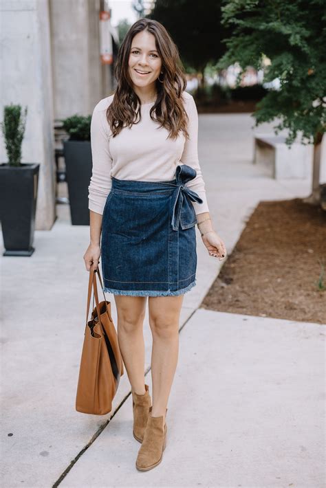 5 Styling Tricks To Take Your Summer Outfits Into Fall My Style Vita Mini Skirt Style Denim