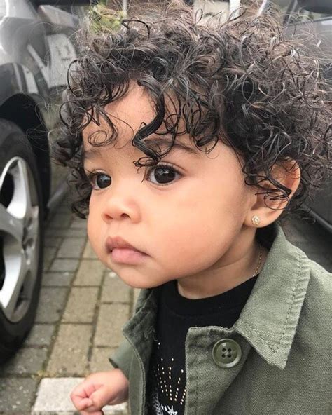 From what i've seen, most biracial babies have curly hair. curly hair | Tumblr