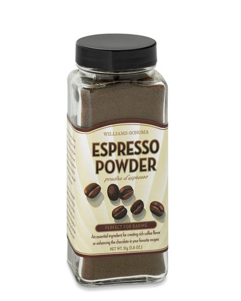 You can use one in place of the other, though the flavors will differ and you'll need to add about twice as much instant coffee powder. Espresso Powder | Williams Sonoma AU