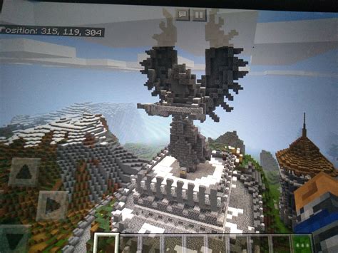 Minecraft Giant Statue Tutorial Werohmedia