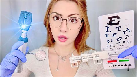 Asmr Eye Exam Everything Is Wrong Doctor Roleplay Lens Or Test