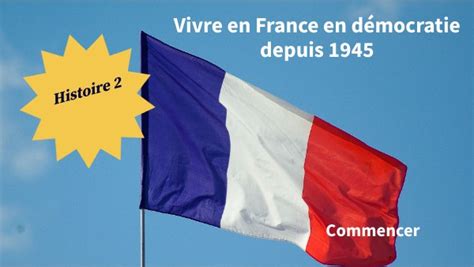 Vivre En France En Démocratie Depuis 1945