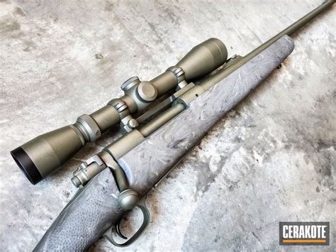 Bolt Action Rifle With Cerakote H 234 Sniper Grey By Armistead Coleman