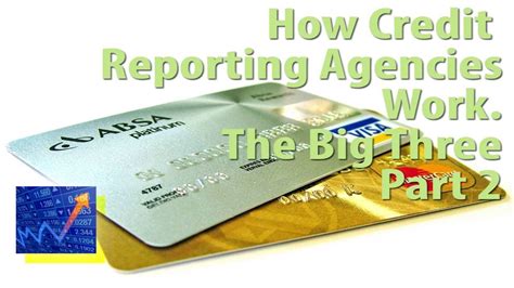 How Credit Reporting Agencies Work The Big Three Part2 Youtube