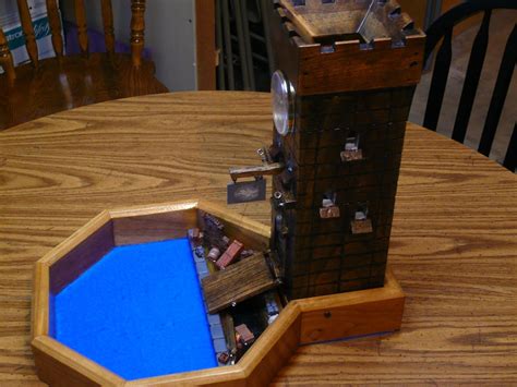Game dxf files free dxf files of game. Finished wooden castle with moat Dice Tower. --- Do own ...