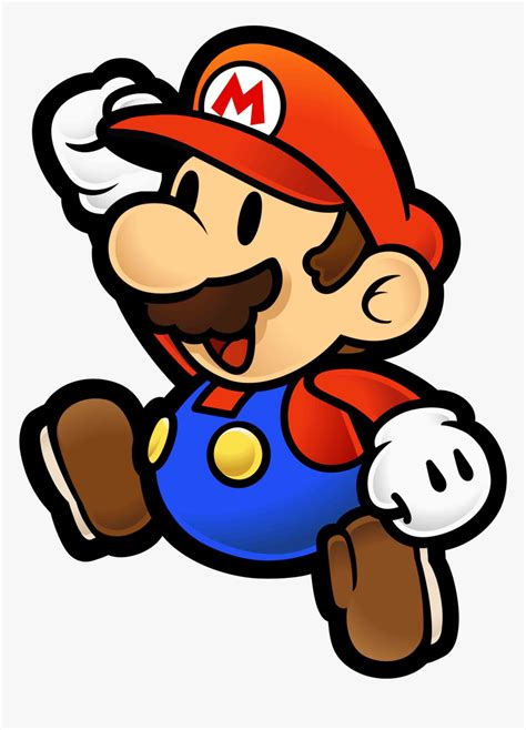 Mario Bros Clipart Free Best On Transparent Png Super Paper Mario
