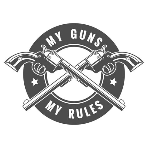 ᐈ Crossed Guns Silhouette Stock Cliparts Royalty Free Crossed Guns