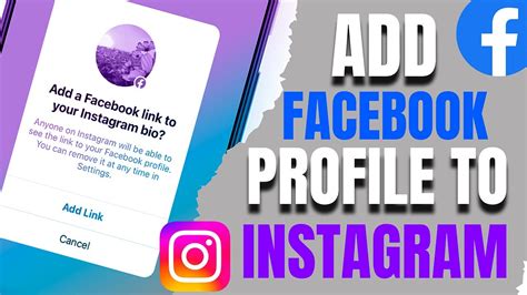 How To Link Facebook To Instagram Bio 2022 Add Facebook Profile To