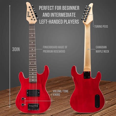 Buy Lyxpro Left Hand 30 Inch Electric Guitar Kit For Lefty Kids 34