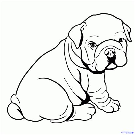 Kleurplaat Franse Bulldog