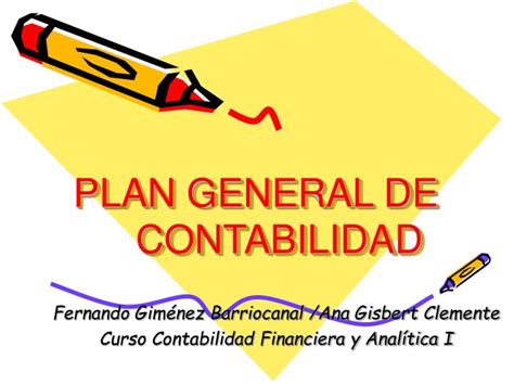 Ppt Plan General De Contabilidad Powerpoint Presentation Free
