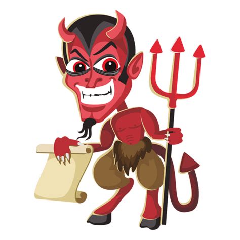 Personaje del diablo de halloween - Descargar PNG/SVG ...