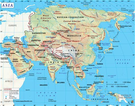 World Maps Library Complete Resources Labeled Maps Of Europe And Asia
