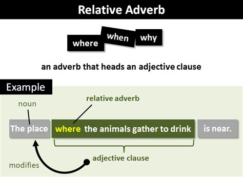 Relative Adverbs Explanation And Examples